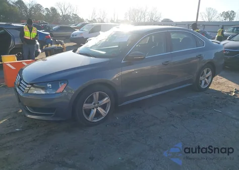 2012 Volkswagen Passat 2.5L Se from USA, damaged, VIN 1VWBP7A33CC043284